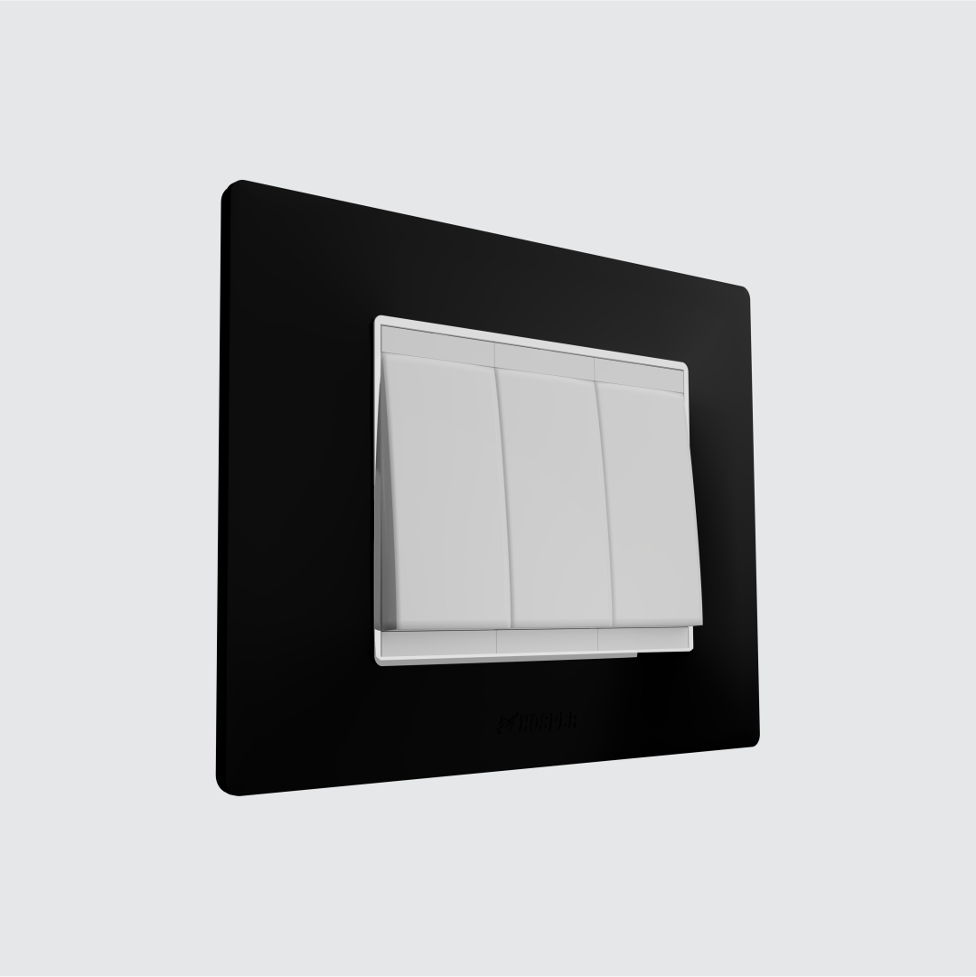 Lifestyle Switch With Matt Black Plate 1 1